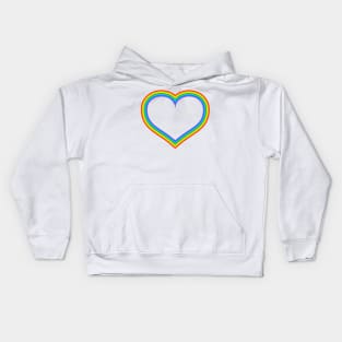 heart gay Kids Hoodie